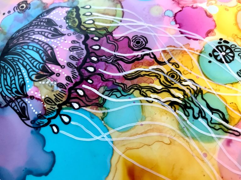Read more about the article Alcohol Ink | Yupo