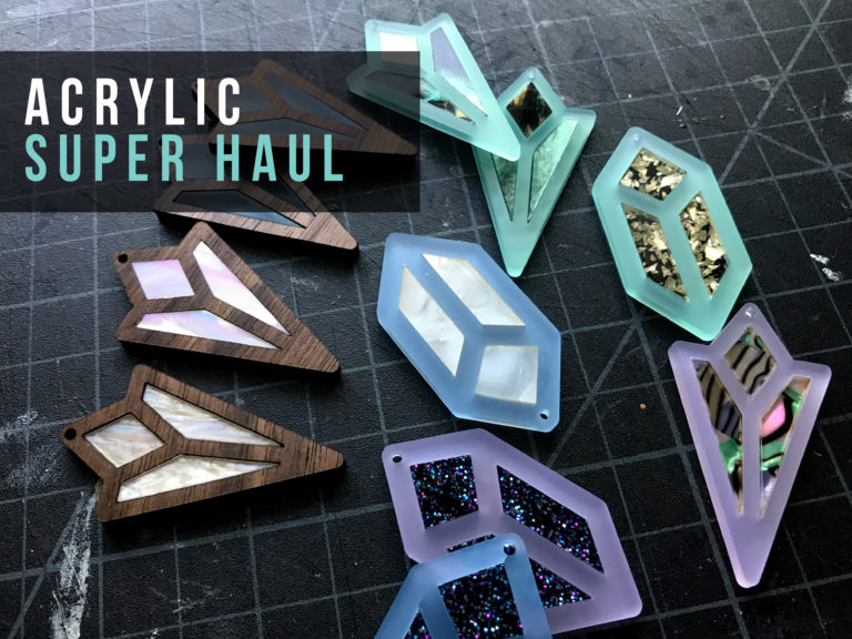 Acrylic Super Haul – Testing a Range of Acrylics on the Glowforge