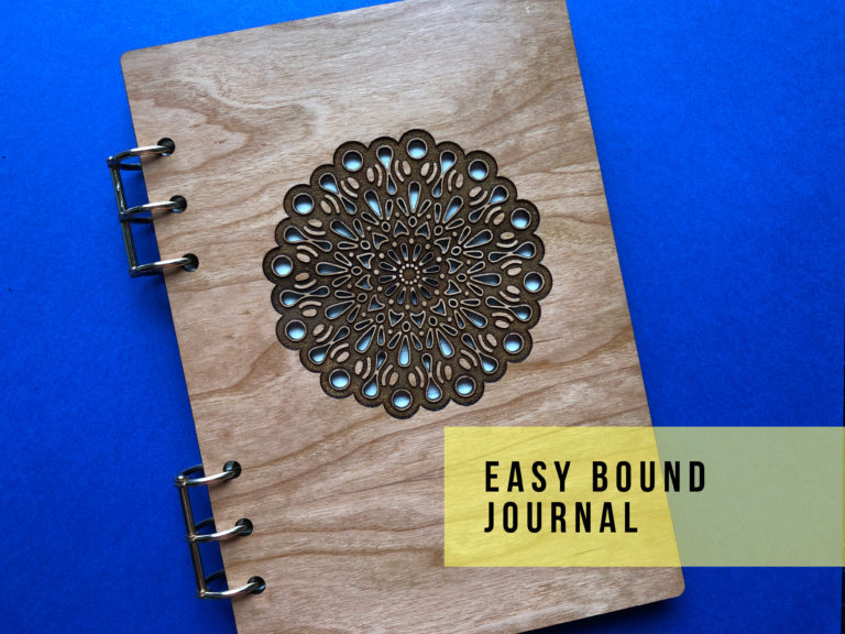 Read more about the article Easy Bound Journal (No Binding Machine Required)