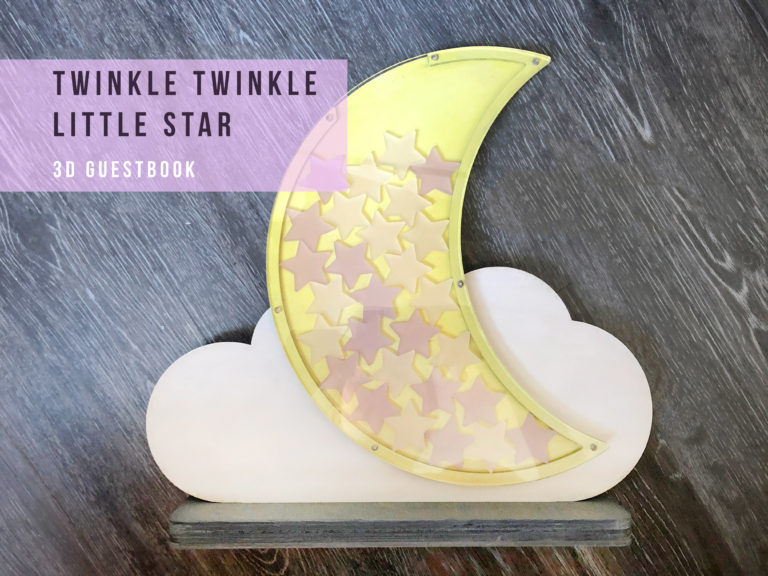 Read more about the article Twinkle Stars & Moon Guest Book