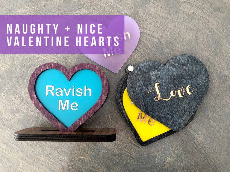 Read more about the article Naughty & Nice Conversation Heart Valentines