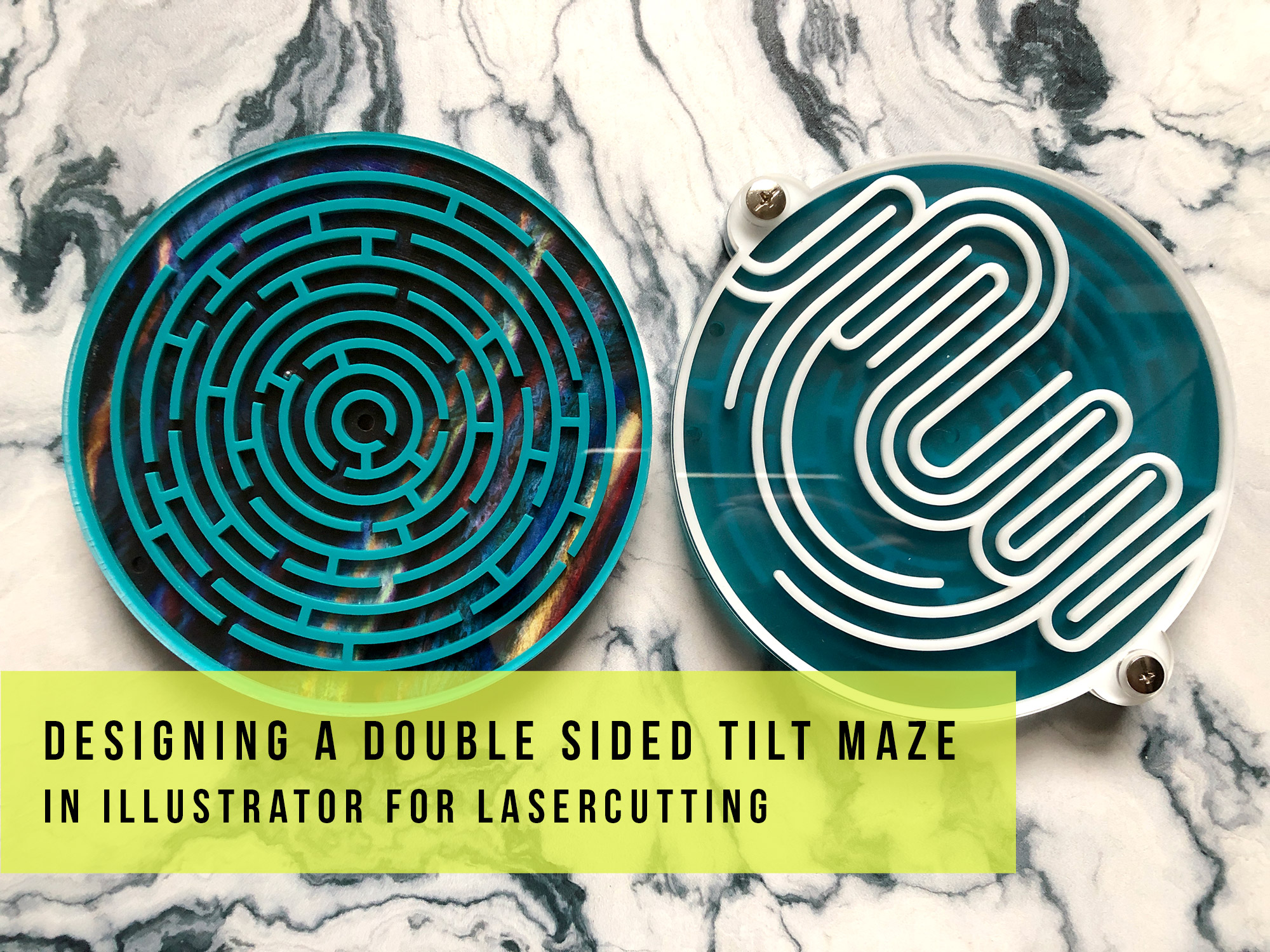 Double-Sided Tilt Maze for the Glowforge
