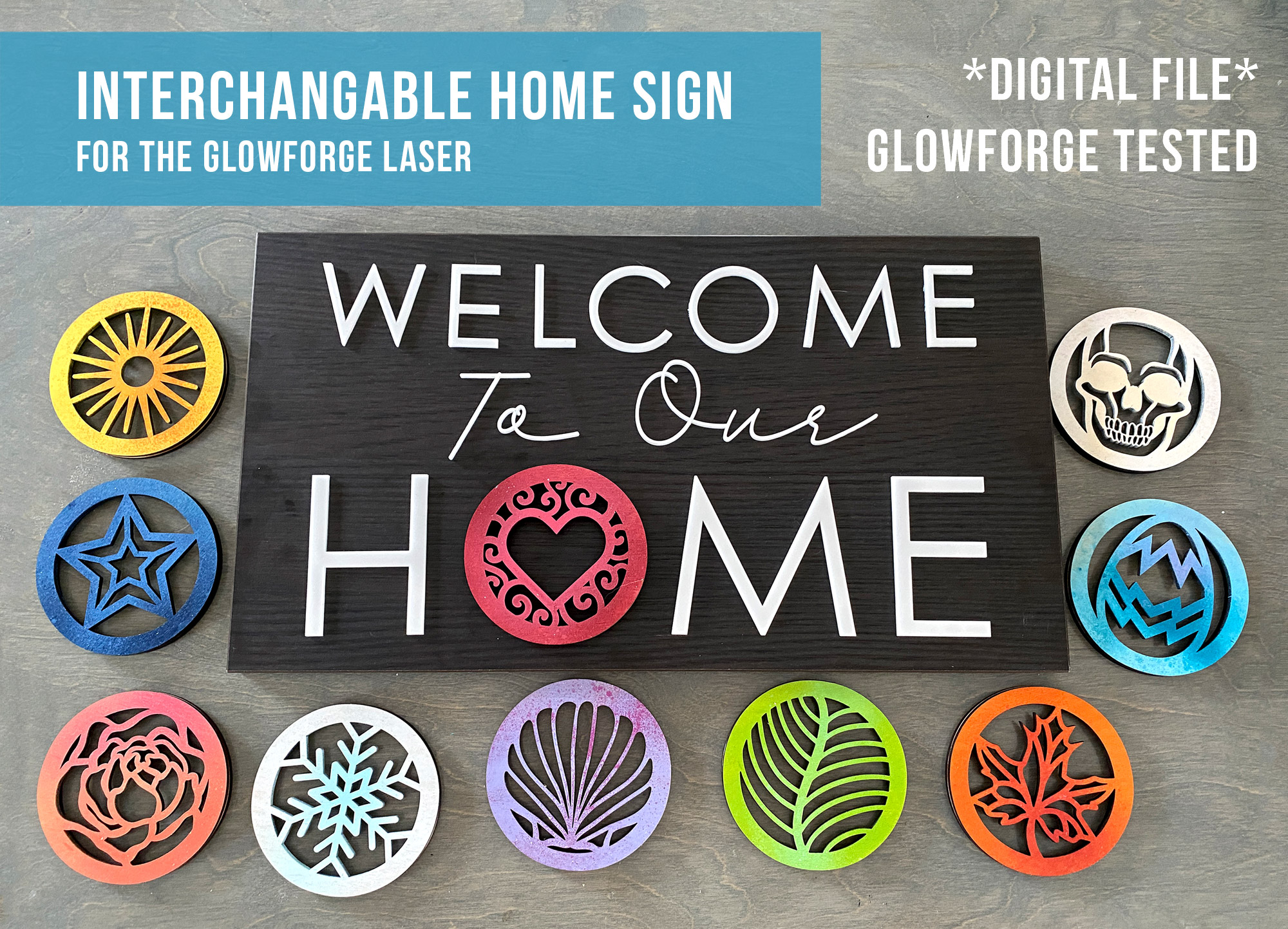 Interchangeable Home Sign – Tips & Assembly
