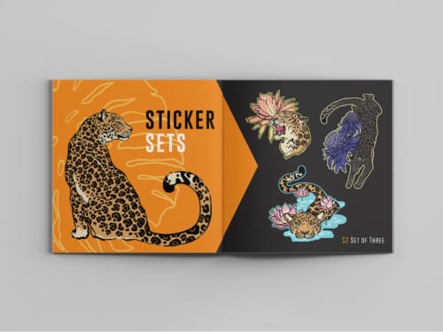 Jaguaro Product Catalog Design - Stickers