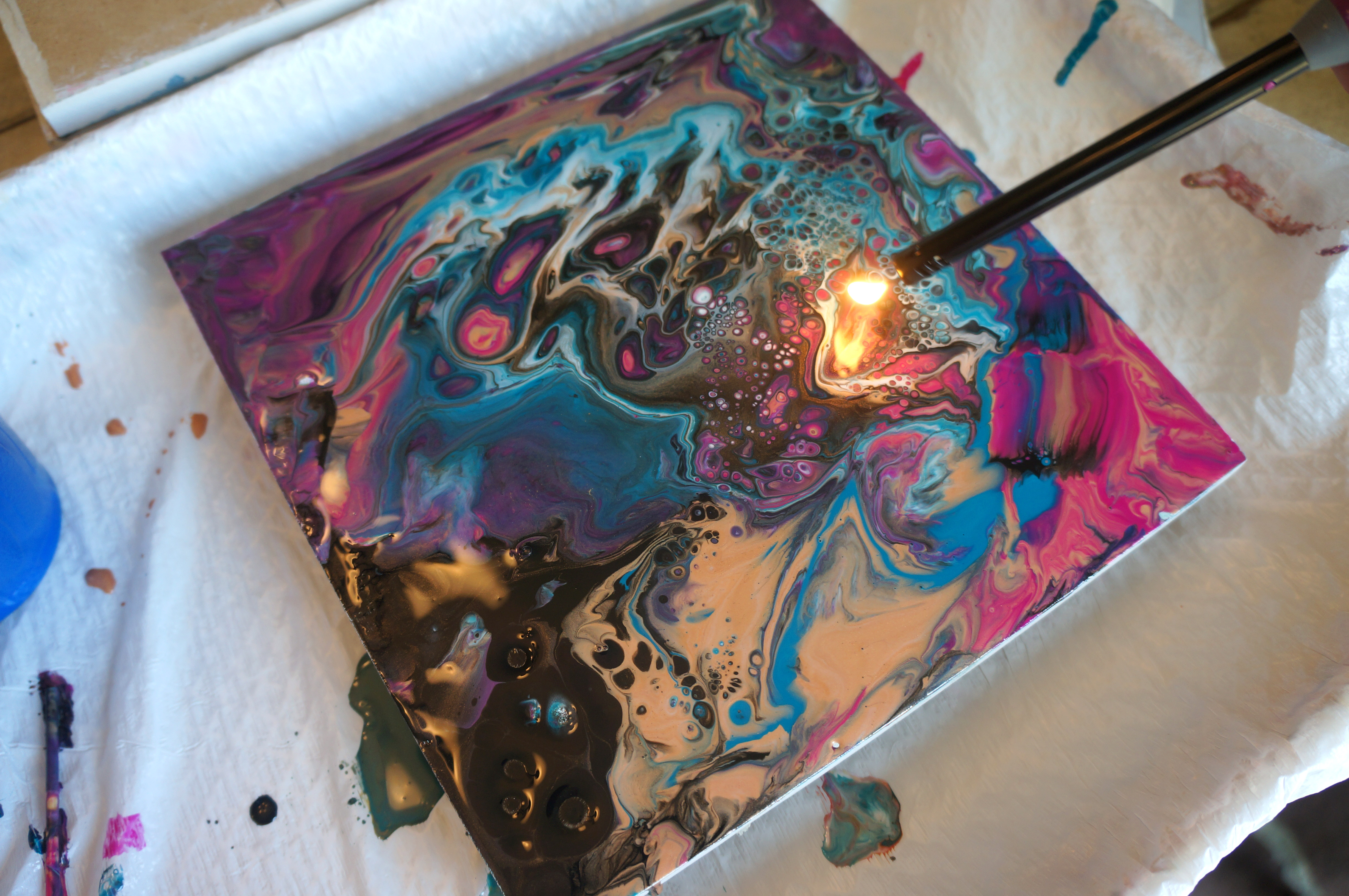 Pour Painting - Danielle Wethington