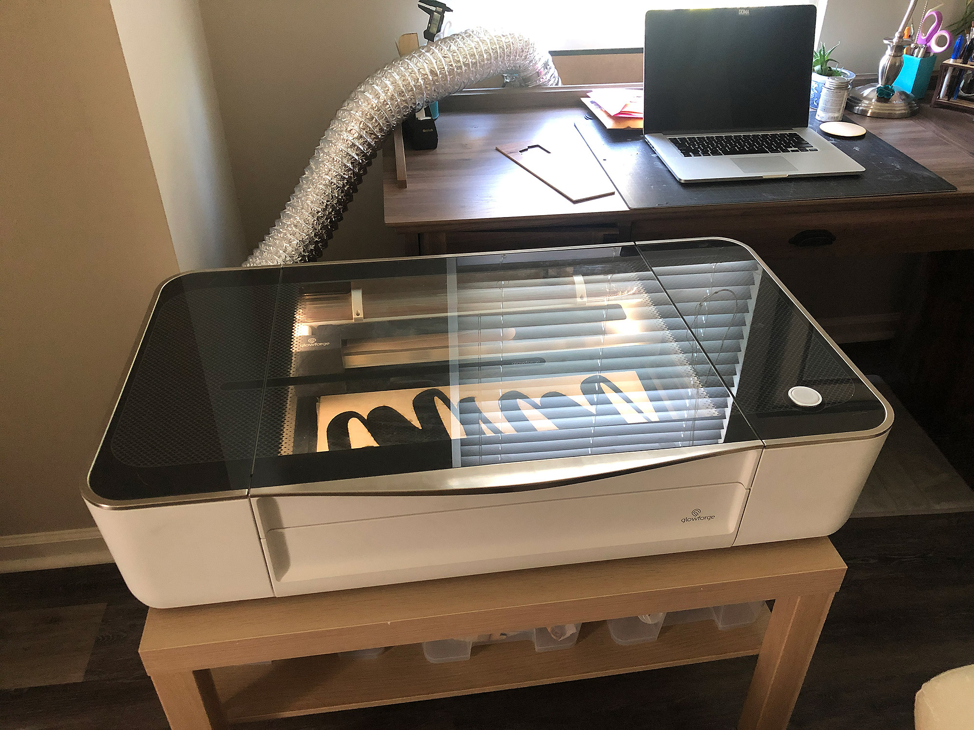 Passthrough Hack for the Glowforge Basic or Plus - Danielle Wethington