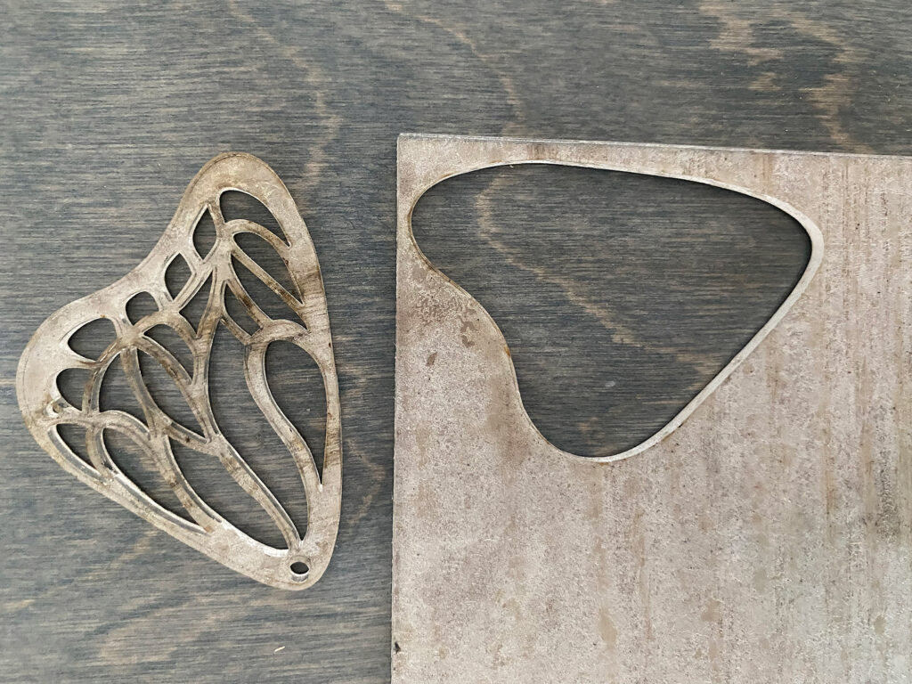 laser cut acrylic and wood veneers — YEAH laser