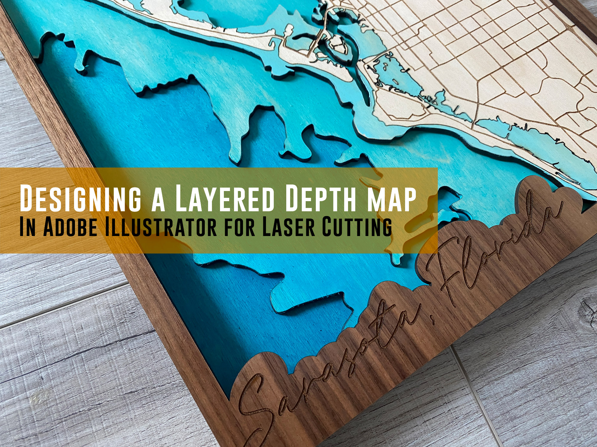 Designing a Layered Depth Map for Laser Cutting