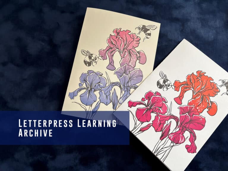 Read more about the article Letterpress Learning Archive