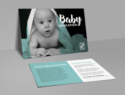 Baby Dedication Card