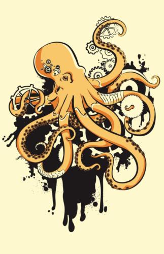 Steampunk Octopus