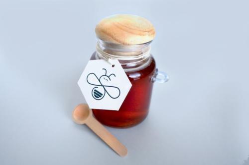 12 honeylabel jar-min